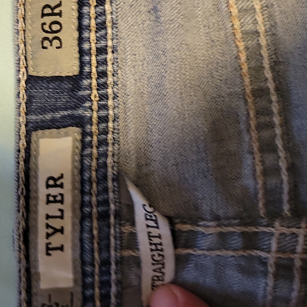 BKE TYLER STRAIGHT LEG 36R JEANS